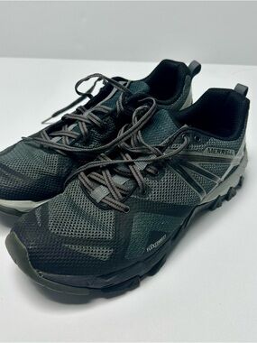 Merrell Men's Black and Gray Trail Sneakers